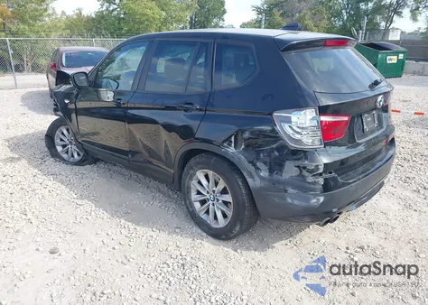 2013 BMW X3 xDrive28I from USA, damaged, VIN 5UXWX9C58D0A14897